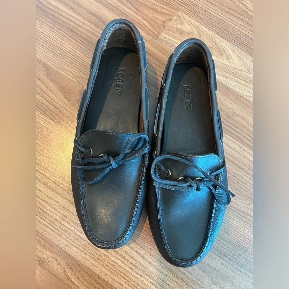 J.Crew Leather Driving Moccasins Shoes